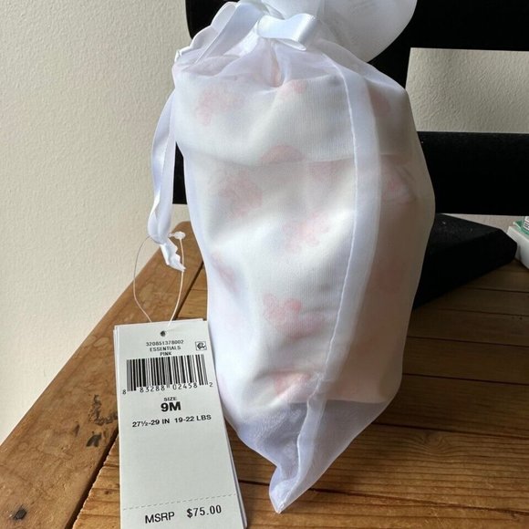 NWT $75 POLO RALPH LAUREN Baby Gift, 4 Piece Set footed coverall bib hat bag - Picture 3 of 4